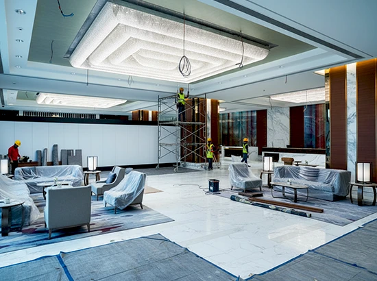 Hotel and resort renovation