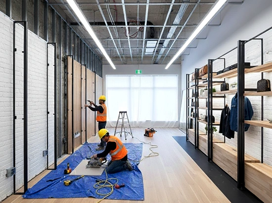Showroom renovation